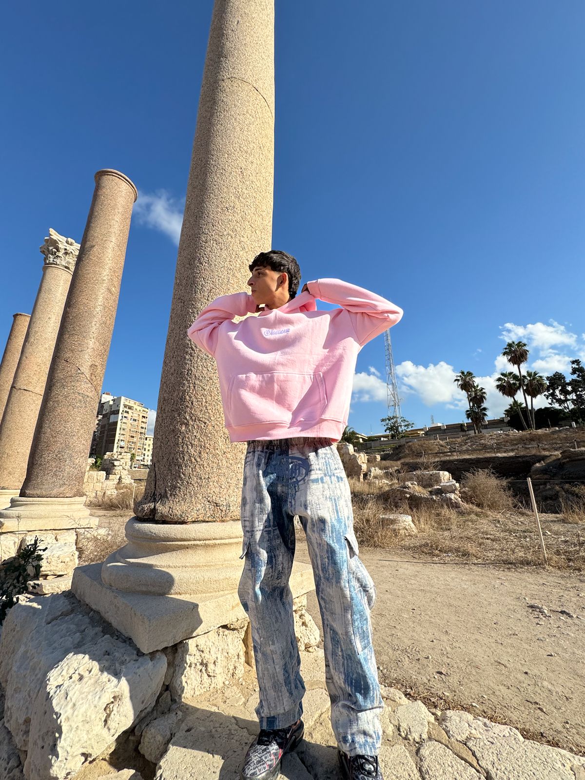 [PRE-ORDER] Pink angel hoodie